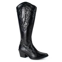 Bota Dakota Cano Longo Western Country Salto Médio D2761 Cor:PretoTamanho:35 Bota Dakota Cano Longo Western Country Salto Médio D2761 Cor:PretoTamanho:35