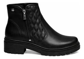 Bota Dakota Coturno De Cano Curto Boot Almería Ziper Lateral Super Confortável D2731 (66461)