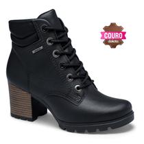 Bota Dakota Coturno Salto Feminino Couro G9791