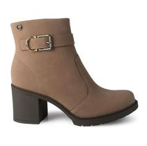 Bota Dakota DA764 Esportiva Cano Curto Salto Médio Foggia Feminina