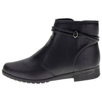 Bota dakota de cano curto preto g9554