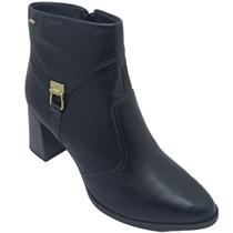 Bota Dakota Feminina Casual com Peça Metalizada Bota Dakota Feminina Casual com Peça Metalizada