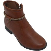 Bota Dakota Feminina com Tira em Cristais Cor:ConhaqueTamanho:36Gênero:Feminino Bota Dakota Feminina com Tira em Cristais Cor:ConhaqueTamanho:36Gênero:Feminino