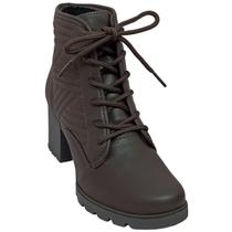 Bota Dakota Feminina Coturno Cano Curto Casual