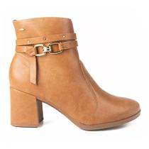 Bota Dakota Feminina Zíper Lateral Salto Bloco Original Bota Dakota Feminina Zíper Lateral Salto Bloco Original
