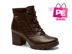 Bota Dakota Feminino Coturno Garland Salto Bloco G4652