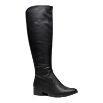 Bota Dakota G4503 Cano Longo Montaria Salto Baixo Elastico Ziper Feminino