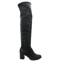 Bota Dakota G5272 Cano Longo Over Salto Grosso Ziper Feminino