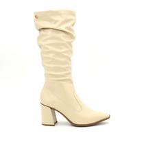 Bota Dakota Original D217 Salto Grosso Cano Longo Enrugada Feminino Bota Dakota Original D217 Salto Grosso Cano Longo Enrugada Feminino