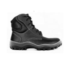 Bota de Amarrar Acolchoada, Anti-Torção Cano Alto com Biqueira Aço Preta CA12843 Preta - Safetline
