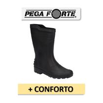 Bota de Borracha Em Pvc Impermeável Forrado Galocha Cano Médio 28Cm