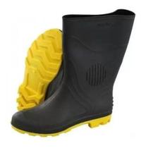 Bota de Borracha Galocha Chuva Pvc Cano Médio Nº 36 Grendene - Preta