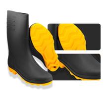 BOTA DE BORRACHA GALOCHA IMPERMEÁVEL VONDER CHUVA MOTOBOY MOTOQUEIRO PVC ANTIDERRAPANTE LIMPEZA FAXINA BOTA PARA ROÇA Profissionais da agropecuária