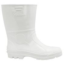 Bota de Borracha Impermeável PVC Cano Curto Branco BPCC12 - Vulcabras Bota de Borracha Impermeável PVC Cano Curto Branco BPCC12 - Vulcabras