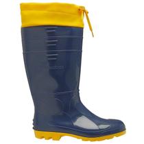 Bota de Borracha Impermeável PVC Cano Longo Azul BPCL35 - Vulcabras Bota de Borracha Impermeável PVC Cano Longo Azul BPCL35 - Vulcabras