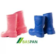 Bota de borracha infantil super leve baspan