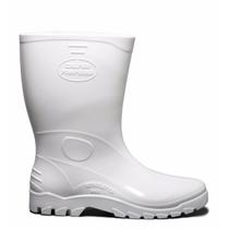 Bota De Borracha Pvc Impermeavel Limpeza C/medio Branca Bota De Borracha Pvc Impermeavel Limpeza C/medio Branca
