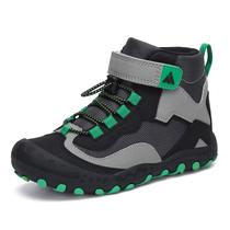 Bota de caminhada Mishansha impermeável respirável Infantil preta/verde Bota de caminhada Mishansha impermeável respirável Infantil preta/verde