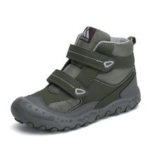 Bota de caminhada Mishansha Little Kids impermeável verde militar verde/cinza Bota de caminhada Mishansha Little Kids impermeável verde militar verde/cinza