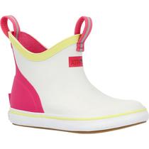 Bota de cano alto Xtratuf Big Kids branca multirosa tamanho 3