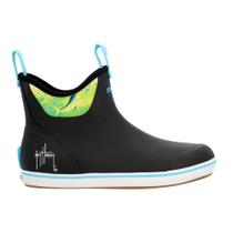 Bota de cano alto Xtratuf Guy Harvey Black Mahi para homens
