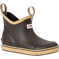 Bota de cano alto Xtratuf Kids Brown Little Kid tamanho 9