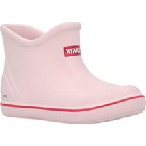 Bota de cano de tornozelo Xtratuf TUFS Big Kids Bubble Gum tamanho 4