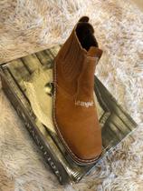 Bota De couro Latex /Caramelo Wrang/Pantera