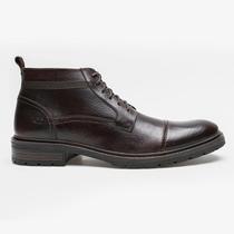 Bota de Couro Masculina Democrata Garage Astro - Mouro