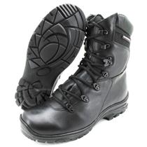 Bota de couro Masculina estilo militar 280 preto