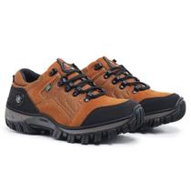 Bota de Couro Masculino Confortavel tenis adventure