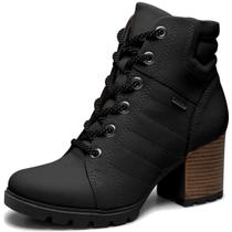 Bota De Couro Tratorada Salto Medio Dakota G4564