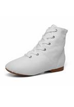Bota de dança MSMAX com cadarço Feminina Branca 8M