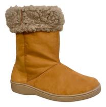 Bota de Frio com Pelos Lã de Inverno Várias Formas de Usar 100% Forrada