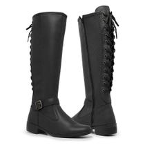 Bota de Inverno Feminina Cano Longo Gmm Shoes Conforto 11653 Bota de Inverno Feminina Cano Longo Gmm Shoes Conforto 11653
