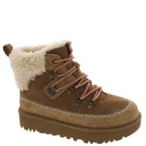 Bota de moda feminina UGG Classic Alpine LACE-UP Chestnut 7