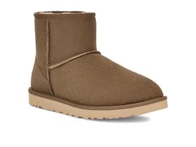 Bota de moda UGG Classic Mini para homens Hickory - tamanho 7