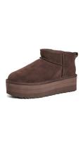 Bota de moda UGG Classic Ultra Mini Platform feminina Burnt Cedar