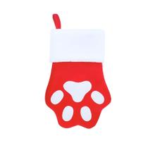 Bota de Natal - Patinha Vermelho/Branco - 35cm - 1 unidade - Cromus - Rizzo Bota de Natal - Patinha Vermelho/Branco - 35cm - 1 unidade - Cromus - Rizzo