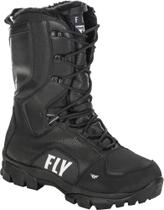 Bota de Neve Fly Racing Marker Preta Impermeável Térmica Bota de Neve Fly Racing Marker Preta Impermeável Térmica