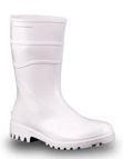 Bota de pvc branca c/medio bracol Bota de pvc branca c/medio bracol