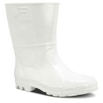 Bota de PVC Branca, Cano Curto, sem Forro, 38, Vulcabras OstenVonder Bota de PVC Branca, Cano Curto, sem Forro, 38, Vulcabras OstenVonder