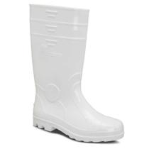 Bota de PVC Branca, Cano Longo, 43, Vulcabras
