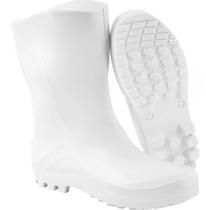 Bota de PVC Cano Médio Branca Profissional CA: 42291 EPI VULCAFLEX - MARLUVAS