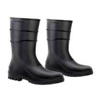 Bota de PVC cano Médio N39 sem Forro Preto CA37456 Bracol Bota de PVC cano Médio N39 sem Forro Preto CA37456 Bracol