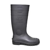 Bota de PVC Preta, Cano Extra Longo, sem Forro, 45/46, Supermax Celsf 503, C Alfor Bota de PVC Preta, Cano Extra Longo, sem Forro, 45/46, Supermax Celsf 503, C Alfor