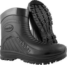 Bota de Pvc Preta Cano Médio s/ Forro 37 Vonder Plus Bota de Pvc Preta Cano Médio s/ Forro 37 Vonder Plus