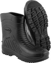 Bota de Pvc Preta Cano Médio s/ Forro 43 Vonder Plus