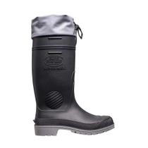 Bota de PVC Preta/cinza, Polaina, 44, Supermax,clp 502 SF A Calfor Pampeana Bota de PVC Preta/cinza, Polaina, 44, Supermax,clp 502 SF A Calfor Pampeana