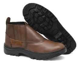 Bota De Segurança Com Ca Epi Couro Legítimo Bico Pvc Comfort Bota De Segurança Com Ca Epi Couro Legítimo Bico Pvc Comfort